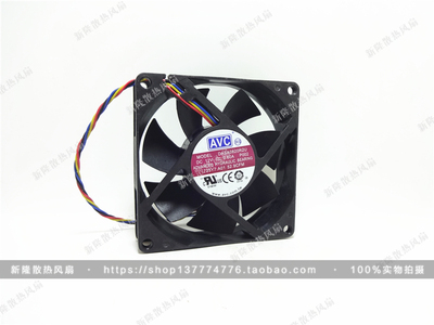 全新 AVC DASA0820R2U P001 8020 12V 0.60A 4线PWM控温机箱风扇