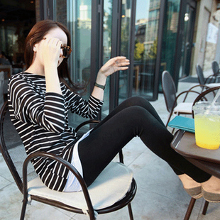 秋款 孕妇黑色打底裤 孕妇装 打底裤 YJEN048 孕妇时尚 慈颜