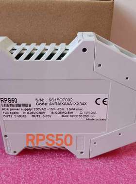 (议价）RPS50意大利ALGODUE奥格优电流变送器 RPS5