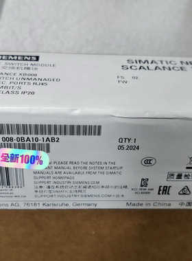 6GK5008-0BA10-1AB2 24年在保交换机，议价