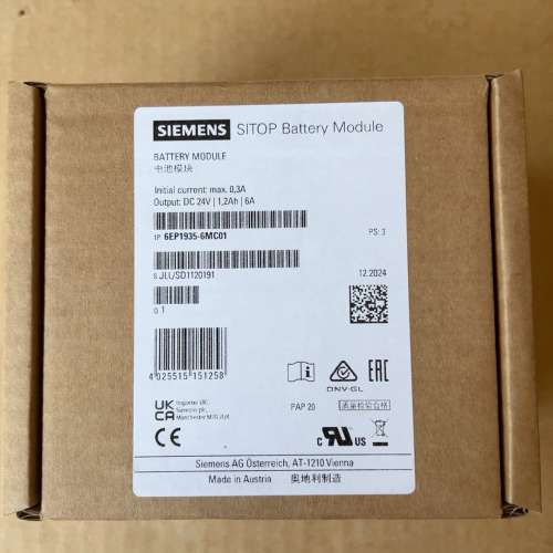 (议价） 电池模块 24 V1.2 AH 6EP1935-6