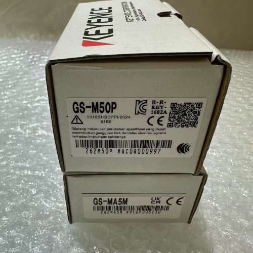 (议价）基恩士 GS- M50P  GS-MA5M 两一套， 全