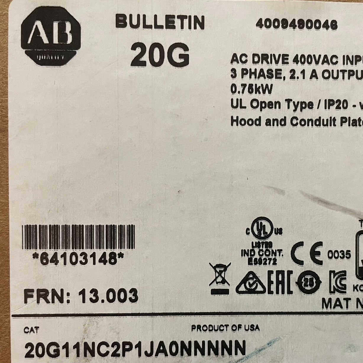 20G11NC2P1JA0NNNNN  议价