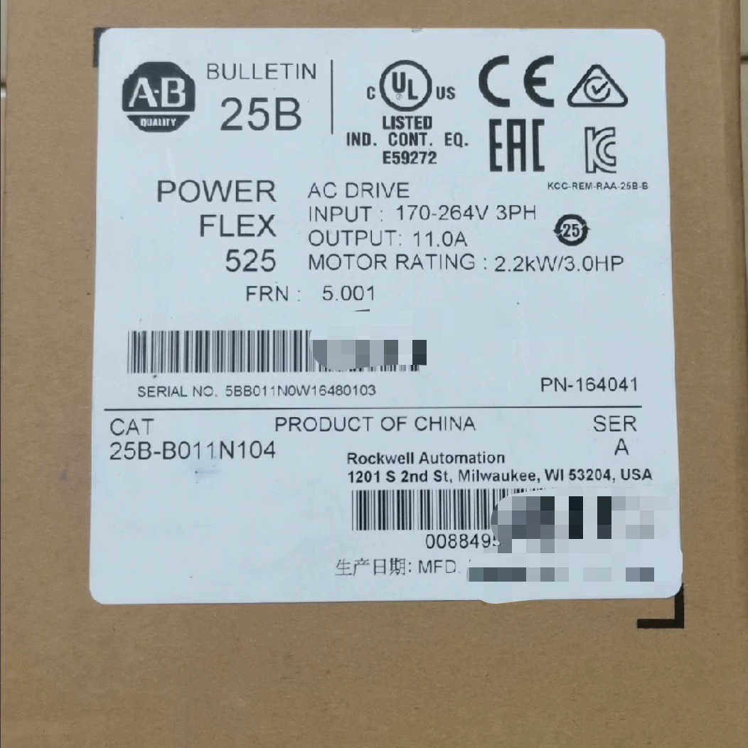 25B-B011N104 交流变频器 2.2kW AB原议价
