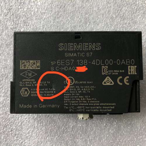 6ES7138-4DL00-0AB0，ET200S