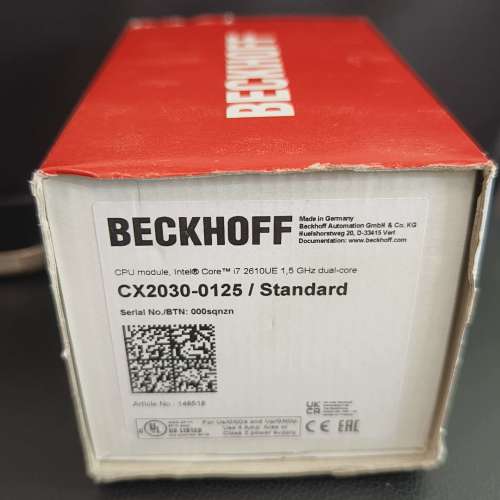 (议价）倍福CX2030-0125控制器模块！，