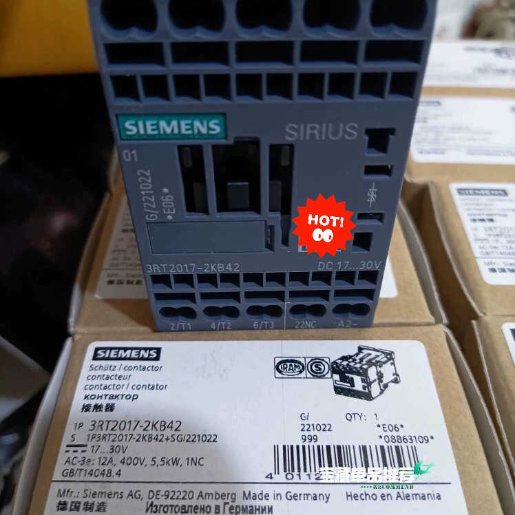 3RT2017-2KB42 接触器议价