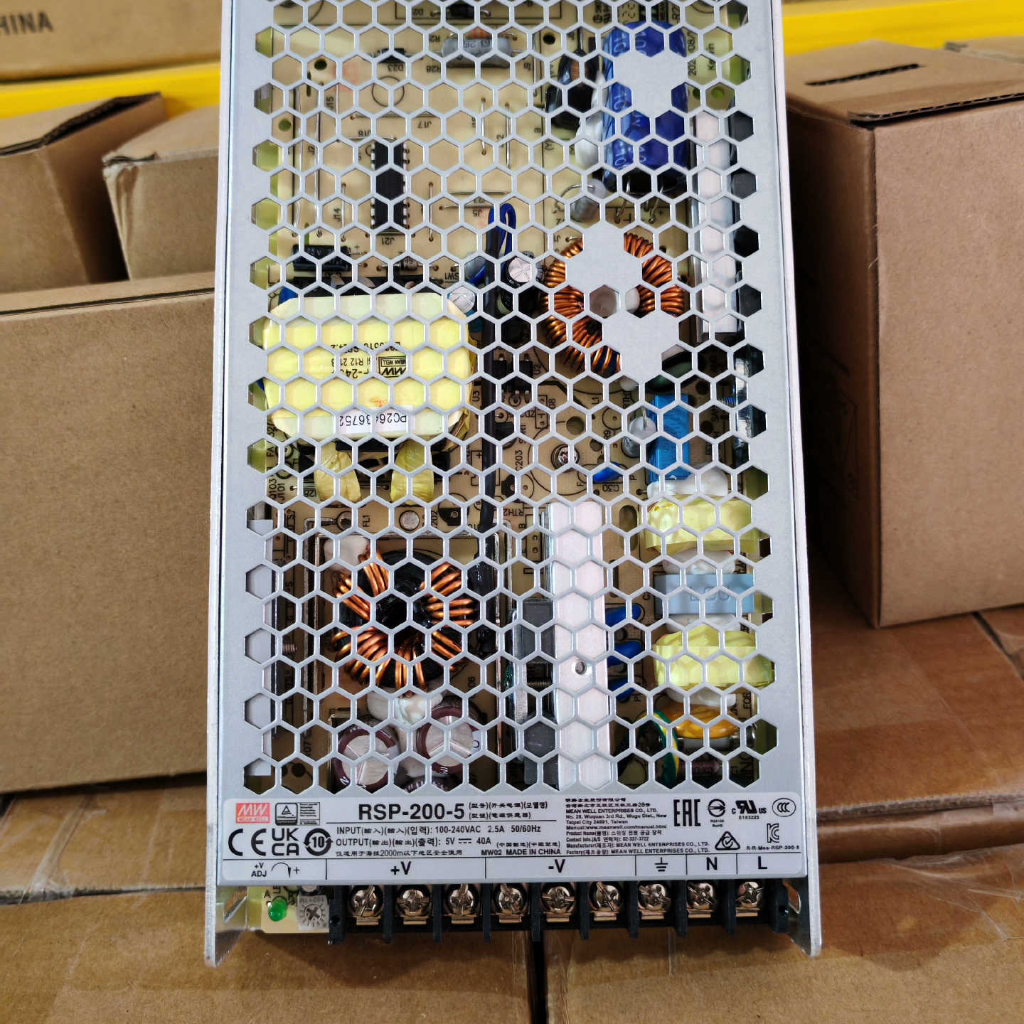 明纬RSP-200-5台湾明纬电源200W 5V 4议价