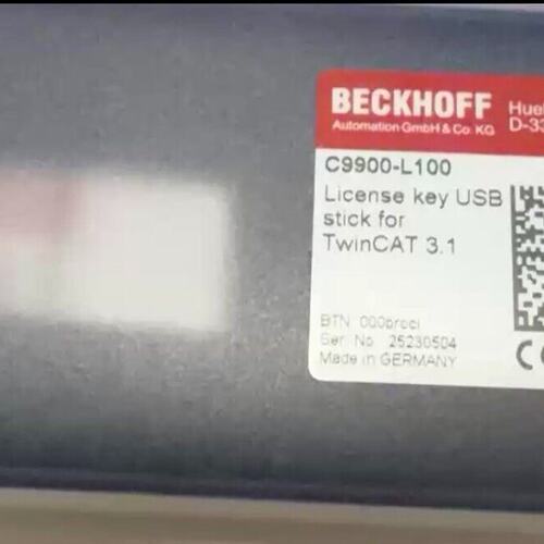 BECKHOFF C9900-L100 TwinCAT 3.(议价)
