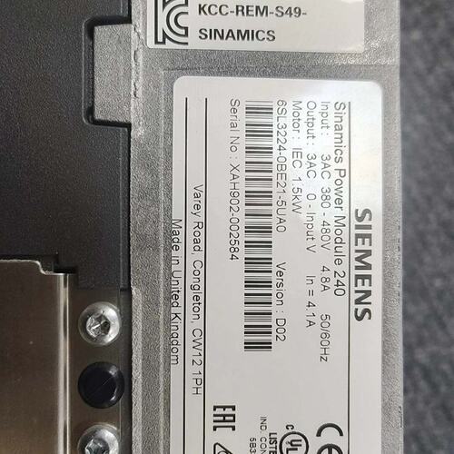 KCC-REM-S49模块 6SL3224-0BE(议价)