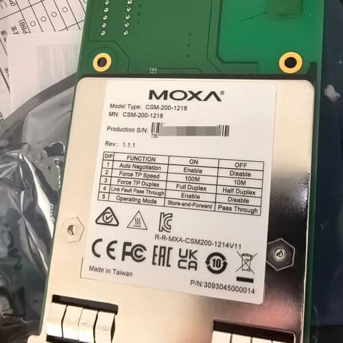 MOXA CSM-200-1218 工业以太网模块 (议价)