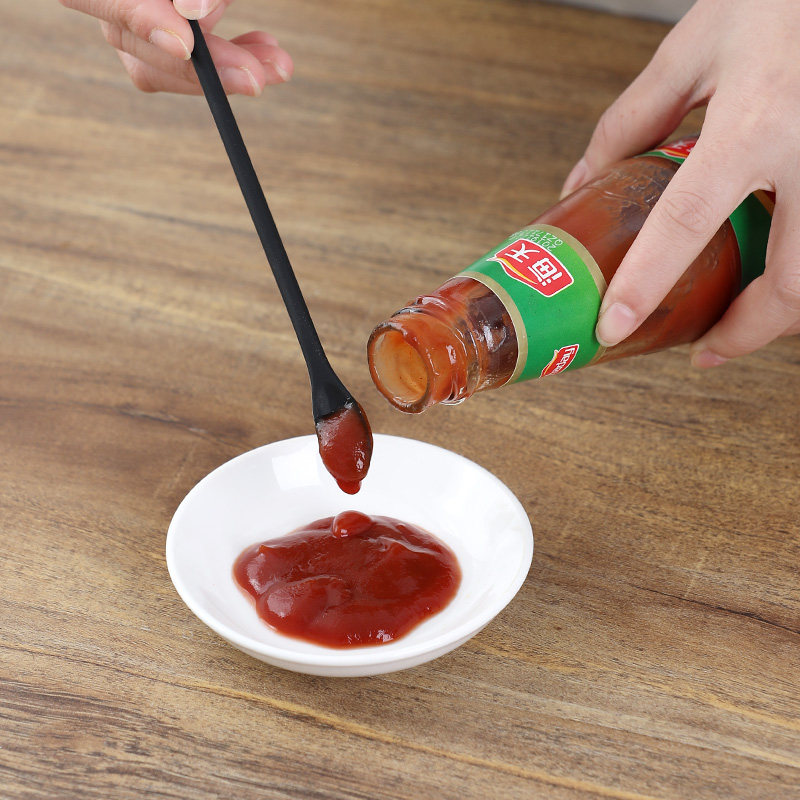 双头长柄硅胶迷你刮刀