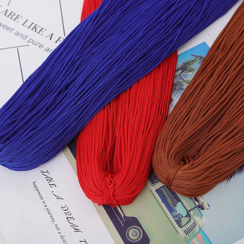 FINE ICE SILK ICE HEMP BRIGHT SILK HOLLOW LIGHT BODY LINE SUMMER SUN HAT HAND WOVEN DIY HOOK BAG SLIPPERS CUSHION WOOL