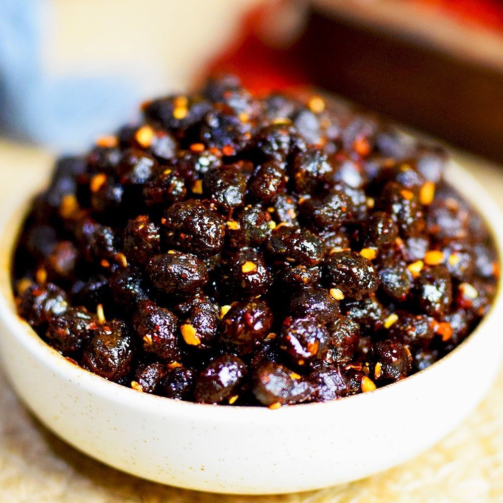 【粉丝专享 买2斤送1斤】四川原味麻辣特辣豆豉500g下饭豆豉酱料,粮油调味/速食/干货/烘焙,复合食品调味剂,淘宝优惠券,粉丝福利购,淘宝优惠卷