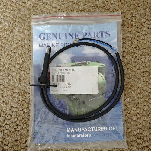 【议价】Teamtec焚烧炉光敏电阻，QRB1，P/N：7587，全