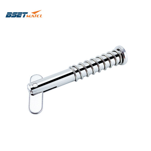 316不锈钢弹簧销 安全保险销 快装快卸平头舌销 马登销 定位销