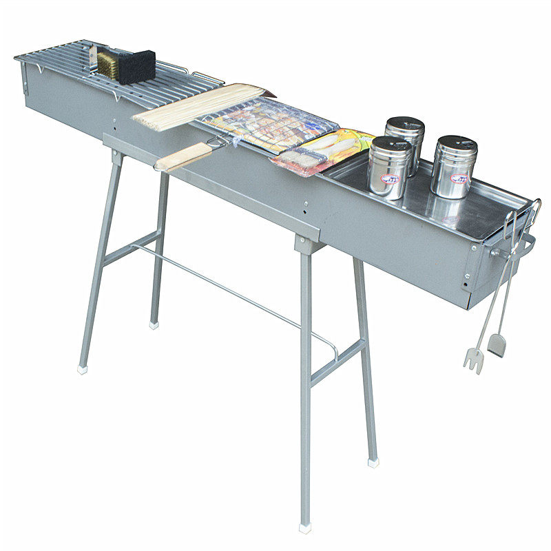 蝶烤香热卖摆地摊烧烤炉户外烧烤架自助烧烤出租用烤箱农庄烧烤u.