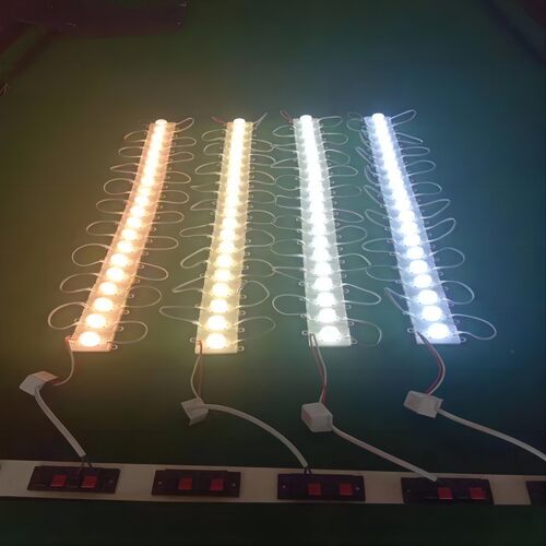 led模组灯条220v广告软膜灯箱门头防发光字光源模组片双面侧打灯