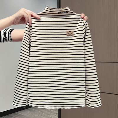 【童装TOP店】男女童德绒保暖t恤