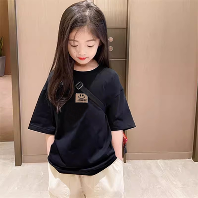 【优质纯棉】女童纯棉短袖t恤