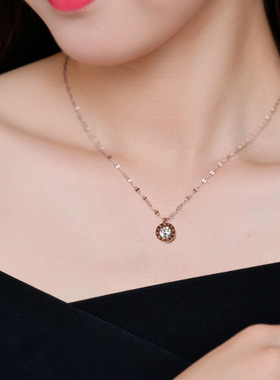 罗马数字项链女款轻奢小众高级感