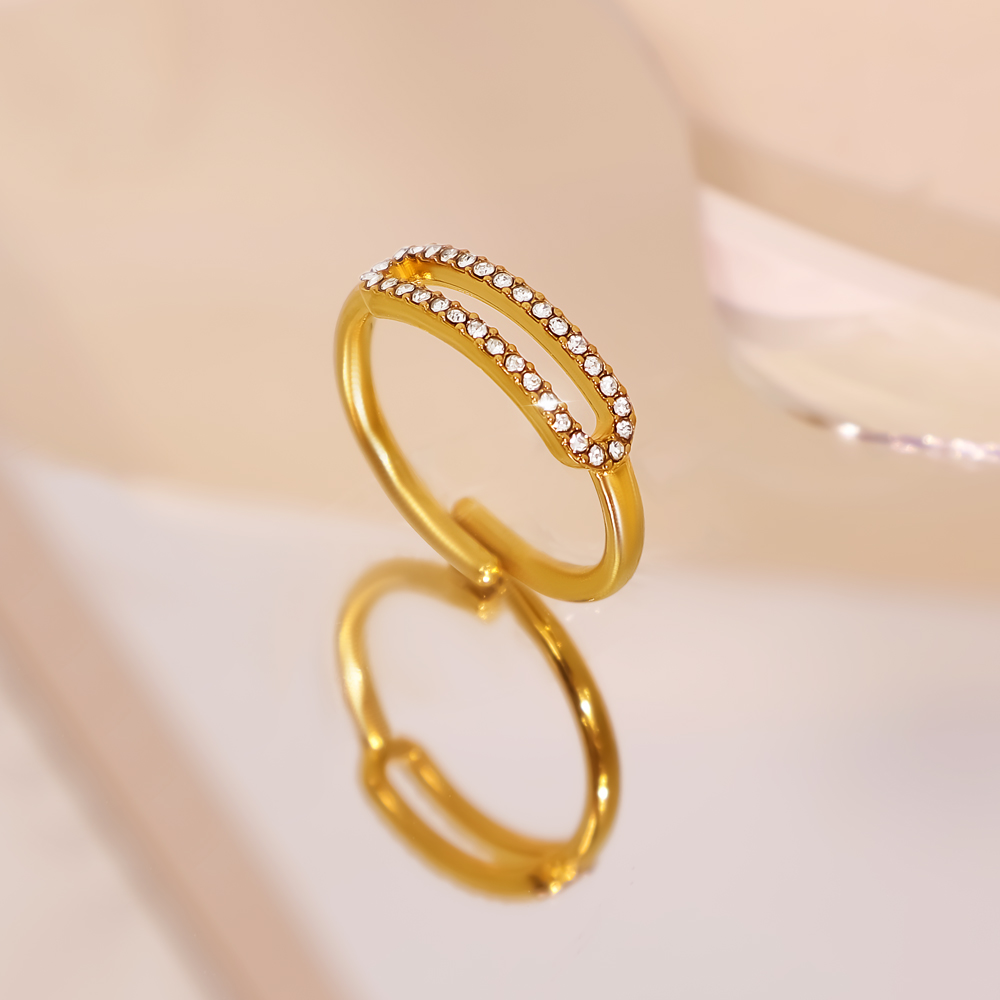 NVOXS原创设计锆石半结戒指