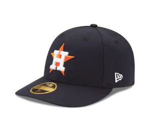 MLB休斯顿太空人Astros棒球帽New Era全封闭帽子春训帽子2025