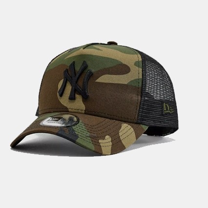 MLB户外军迷彩帽子NEWERA高顶