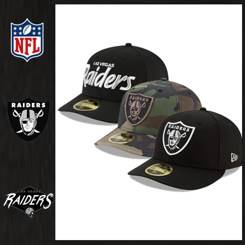 NFL突袭者Raiders全封棒球帽