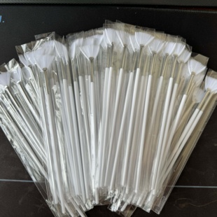 扇形果酸美容水疗精华专用原液软毛美容院面膜精油皮肤管理刷批发