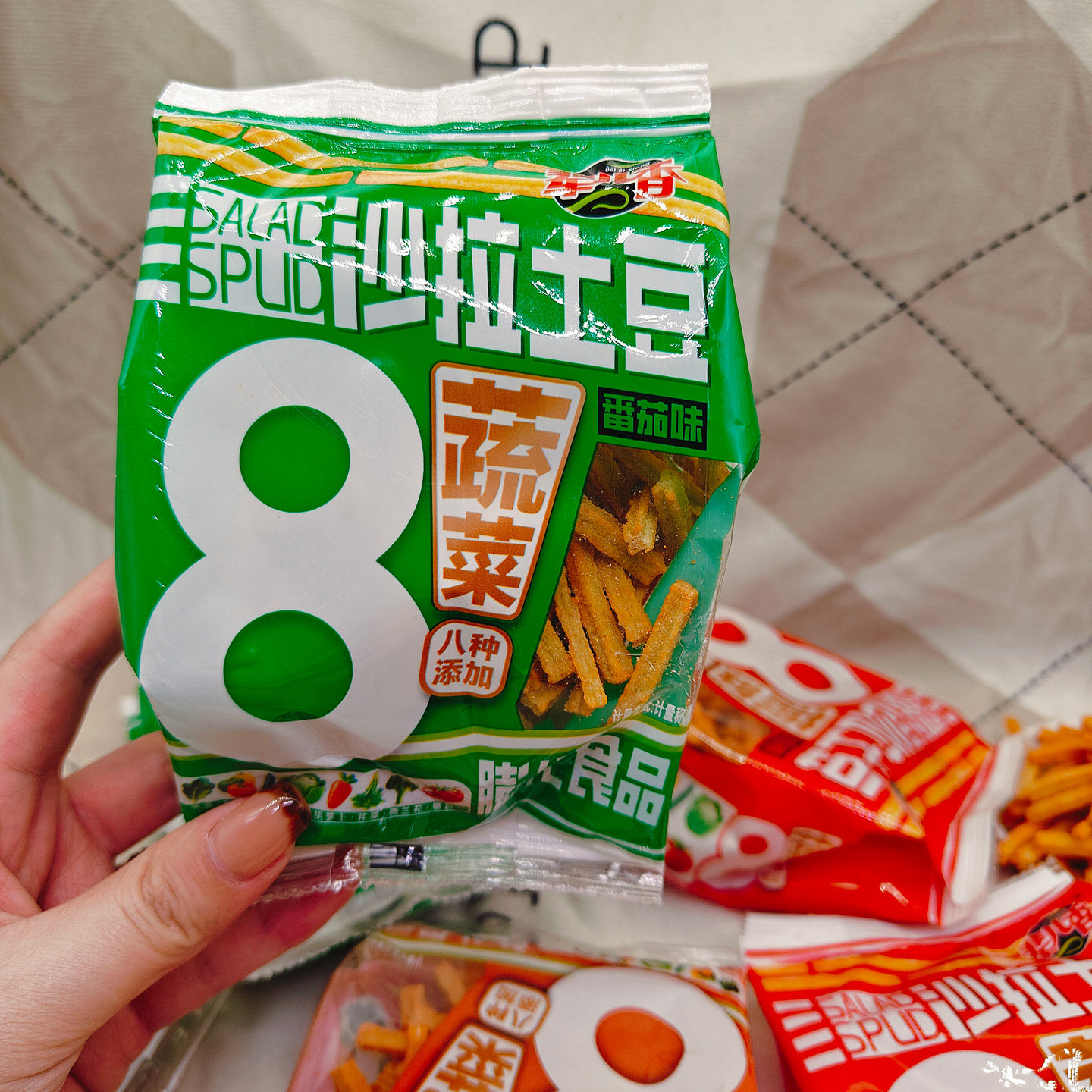 辈儿香沙拉土豆多口味脆条