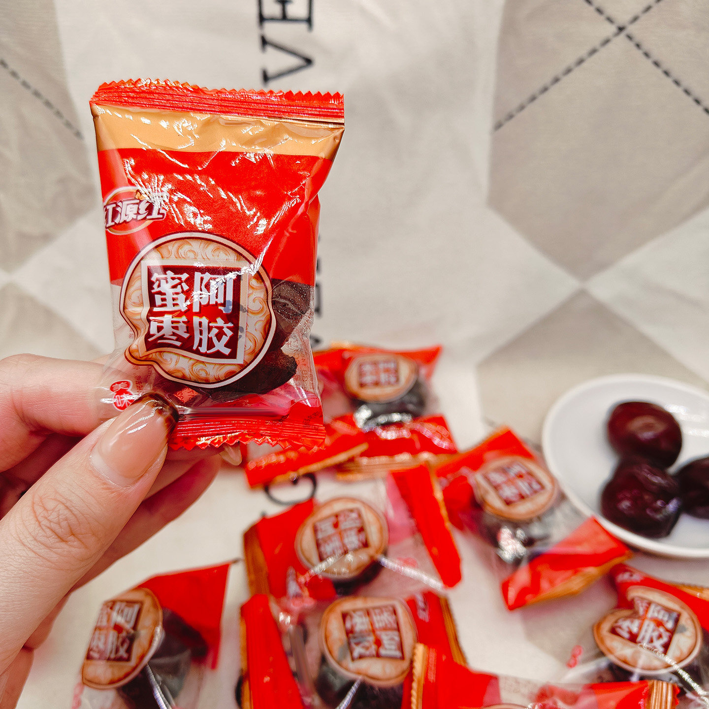 红源红阿胶蜜枣散装怀旧零食小吃
