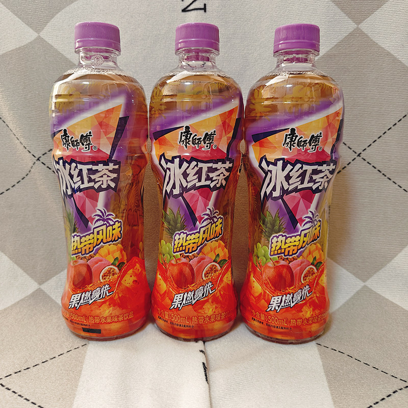 康师傅热带风味冰红茶500ml