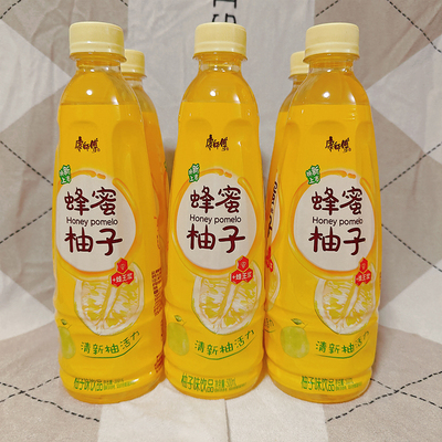 康师傅蜂蜜柚子500ml瓶装清凉饮