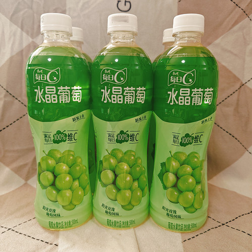 康师傅水晶葡萄500ml瓶装果味