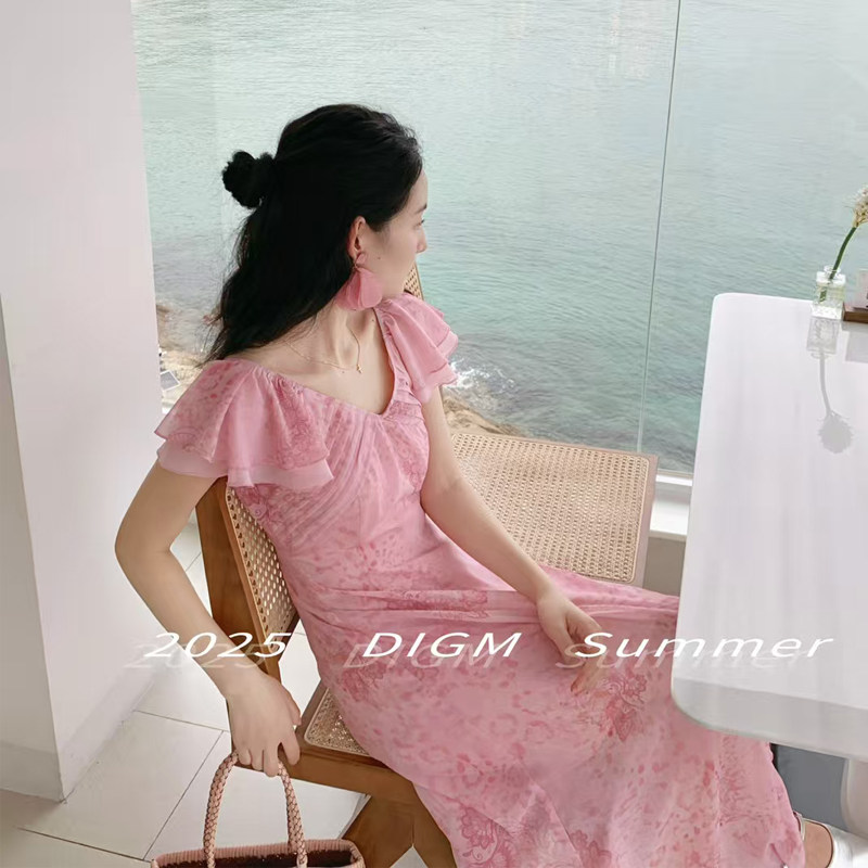 海边度假连衣裙夏日绝美小裙子