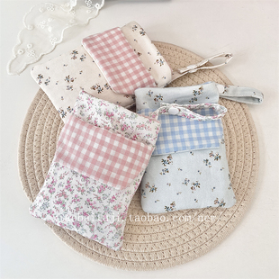 小白兔几多用途护士笔袋插口袋双层大容量笔套收纳笔夹高颜值笔袋