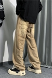 美式高街个性牛仔裤男女韩版直筒休闲裤NK206-P48，男装牛仔裤，电商D202-1