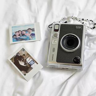 适用于拍立得保护套instax mini evo透明水晶壳相机壳evo外壳配件