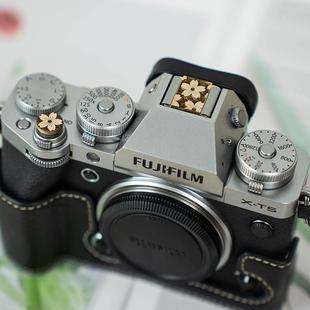 富士xt50相机快门按钮xt30二代xs1020x100v尼康z30徕卡热靴盖配件