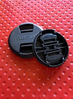 适用富士43mm镜头盖XC35mmf2微单相机49 52 55 58 62 77 82mm配件