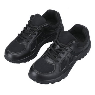 正品新式训练鞋春秋男黑色耐磨劳保鞋运行鞋女跑步鞋舒适休闲鞋