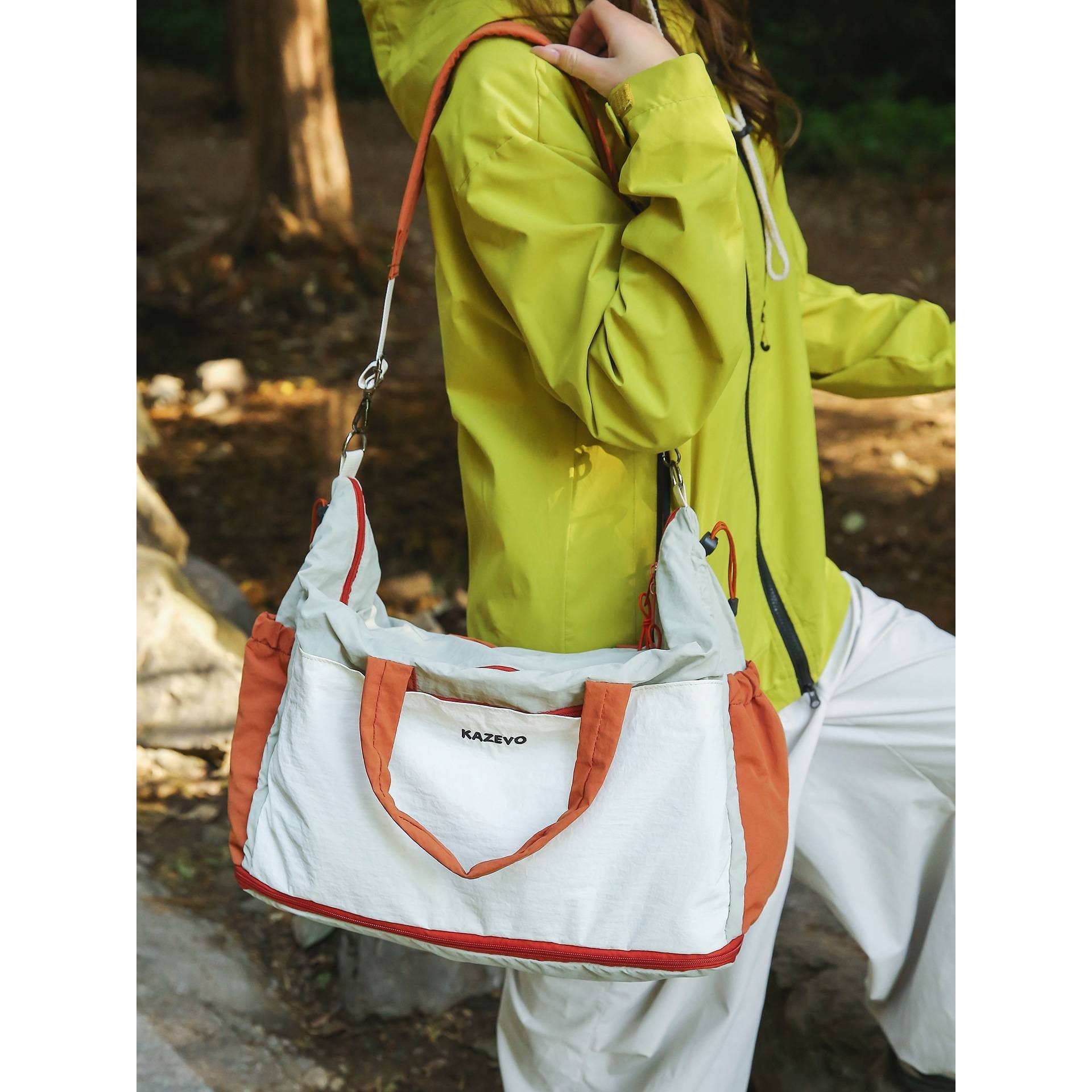 官方品牌高颜值撞色旅行包大容量健身运动瑜伽包多口袋可套拉杆出,箱包皮具/热销女包/男包,旅行袋,淘宝优惠券,粉丝福利购,淘宝优惠卷