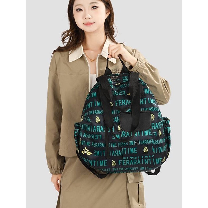 官方品牌秋冬时尚百搭简约大容量印花花朵双肩包单肩外出旅游背包,箱包皮具/热销女包/男包,双肩背包,淘宝优惠券,粉丝福利购,淘宝优惠卷