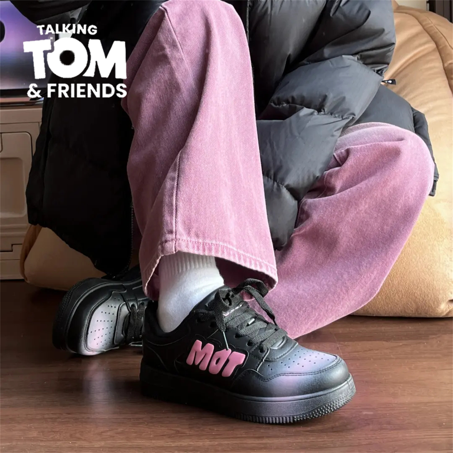 汤姆猫板鞋学生百搭休闲女鞋潮