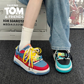 TOM汤姆猫鞋 子男多巴胺2025冬季 小众潮牌情侣面包鞋 TALKING 板鞋