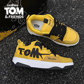 TOM汤姆猫情侣潮鞋 男美式 复古2025冬季 TALKING 百搭小众休闲板鞋