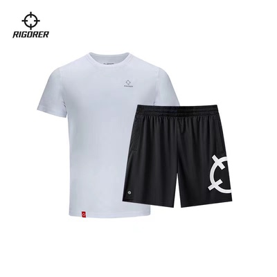 准者运动服套装两件装吸湿透气