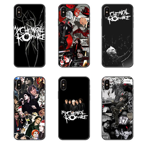 适用My Chemical Romance我的化学浪漫手机壳苹果XRoppo小米vivo华为iPhone15promax13套14pro12三星S21