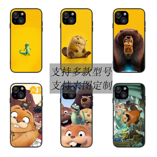 适用梅宝河狸变身计划Hoppers蜥蜴汤姆IPhone17pro手机壳苹果16套14provivo华为小米红米oppo三星S24保护套